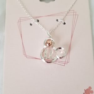 NWT Disney "M" Initial Necklace